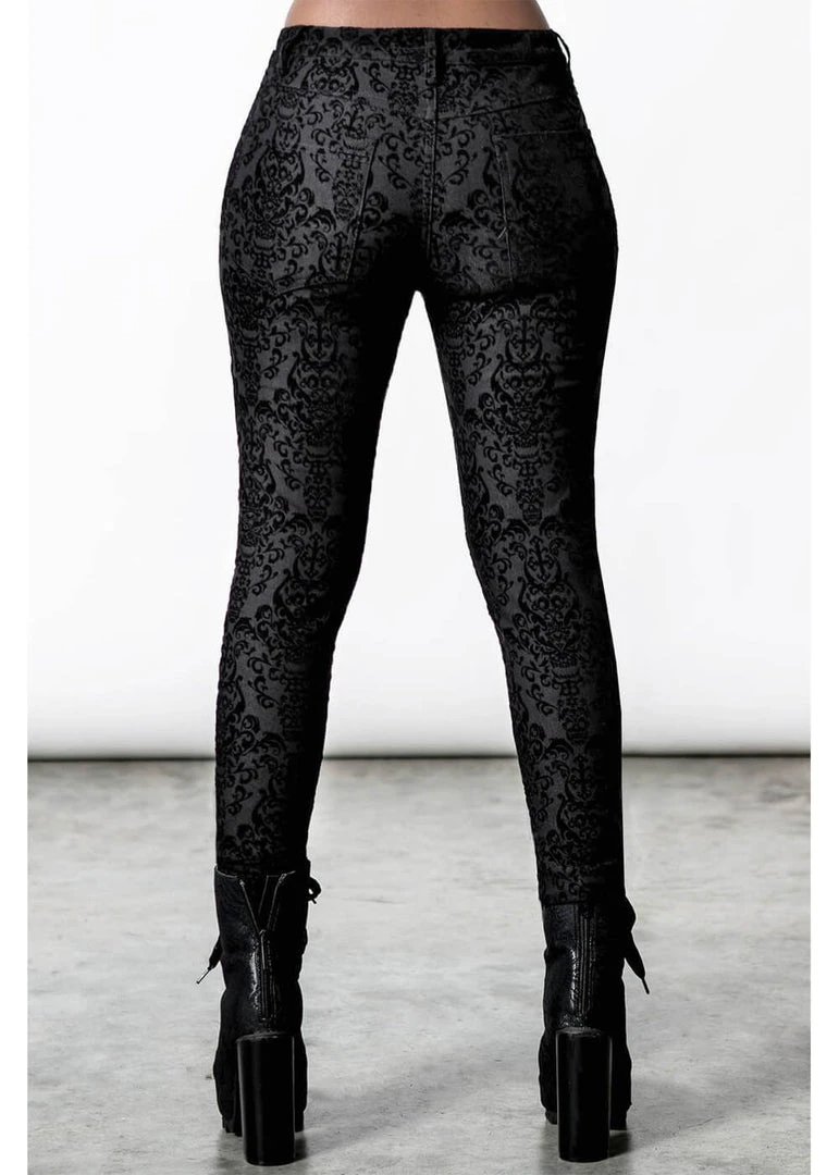 Killstar Exorcist Skinny Jeans Black New In