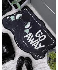 New In Killstar Go Away Doormat Black