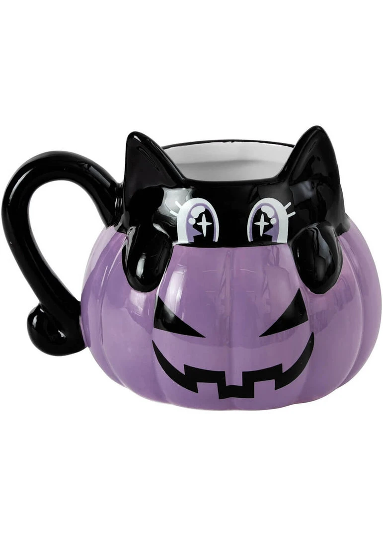 Killstar Meowloween Cat Mug