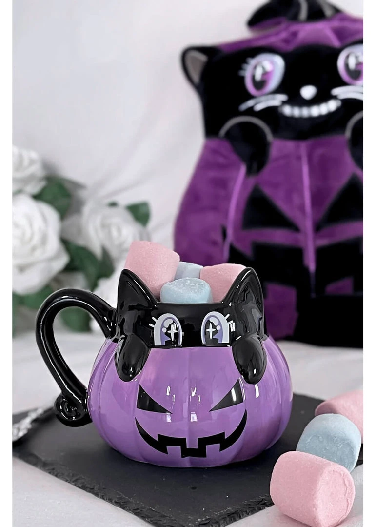 Killstar Meowloween Cat Mug