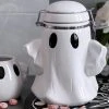 Killstar Ghost Hinged Jar White New In