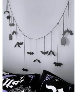 New In Killstar Colony Of Bats Hanging Banner Black