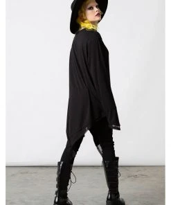 New In Killstar Manticore Mesh Top Black