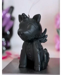 New In Killstar Unicorn Candle Black