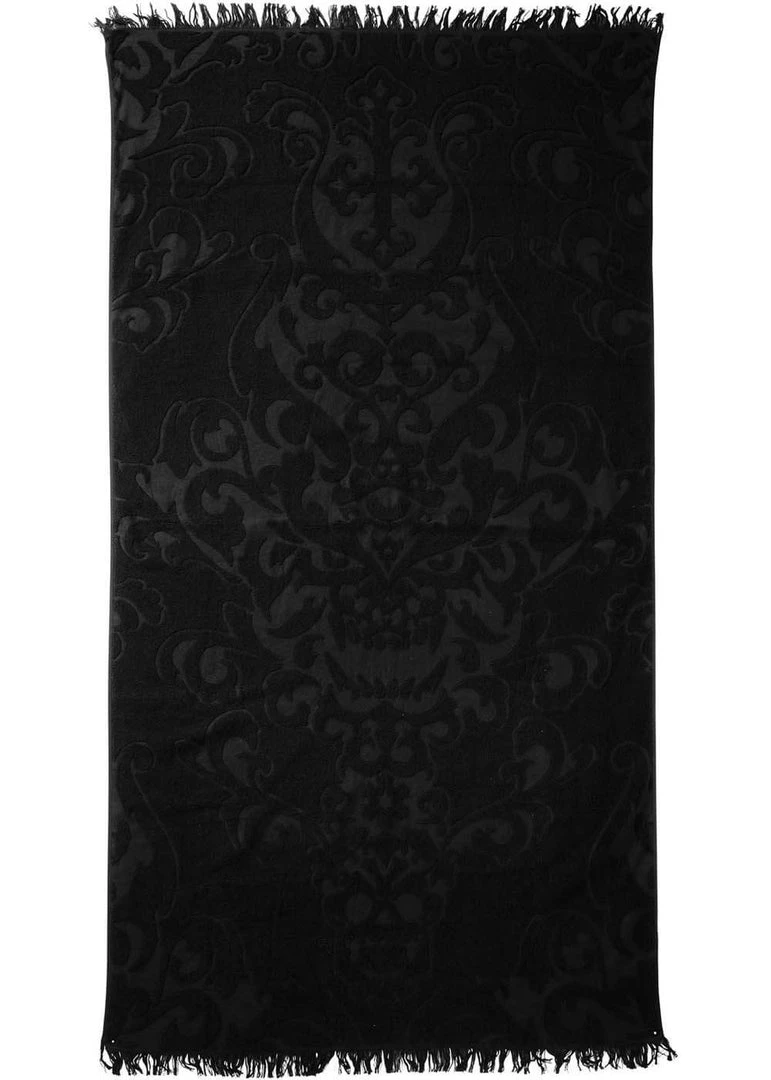 Killstar Daemon Bathroom Towel Black New In