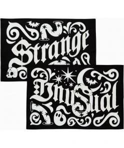 New In Killstar Strange Unusual Pillow Cases Black