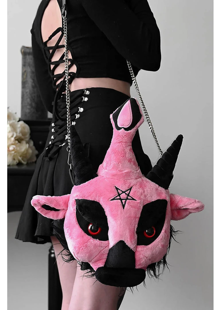 Killstar Kreeptures Dark Lord Handbag Bubblegum Pink New In