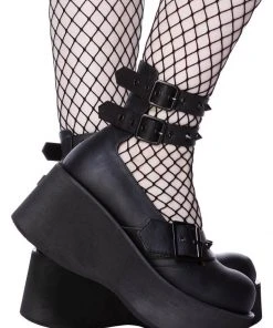 Killstar Bloody Mary Janes Shoes Black New In