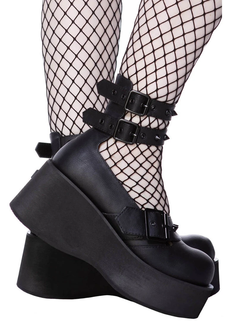 Killstar Bloody Mary Janes Shoes Black New In