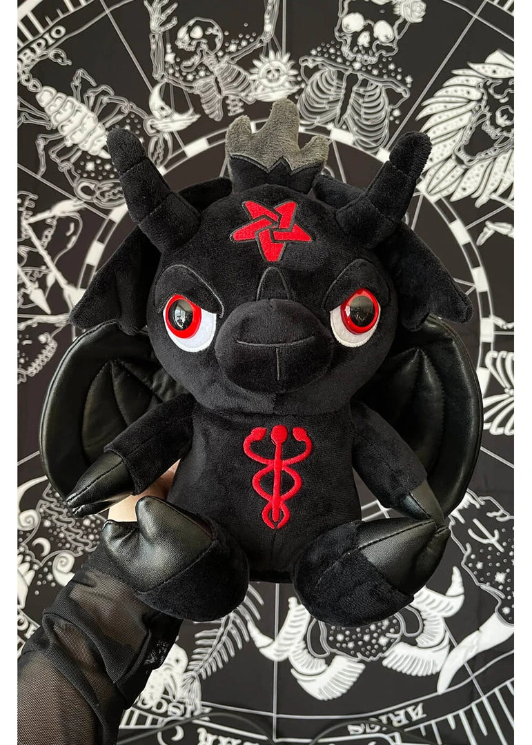 Killstar Kreeptures Baby Dark Lord: Blackout Plush Black