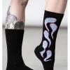 New In Killstar Phantom Ghosts Socks Black