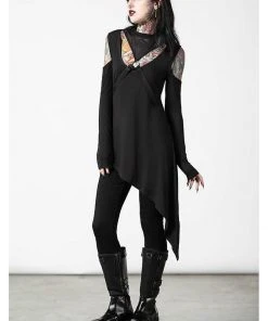 Killstar Turbulent Transit Top Black