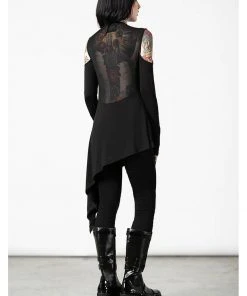 Killstar Turbulent Transit Top Black