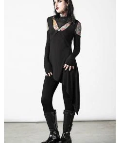 Killstar Turbulent Transit Top Black