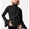 New In Killstar Feronia Shirt Blouse Black