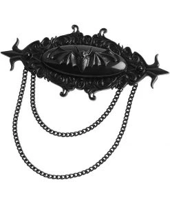 New In Killstar Release The Bats Brooch Black