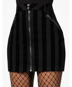 Killstar Scallywag Mini Skirt Black