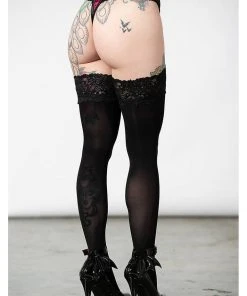 Killstar Sacred Spirits Velvet Panty Bloodred