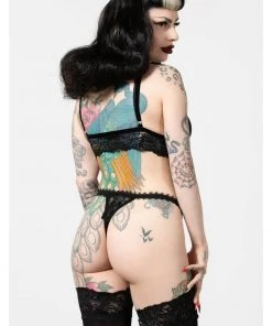 Killstar Etienne Lace Bralet Black New In