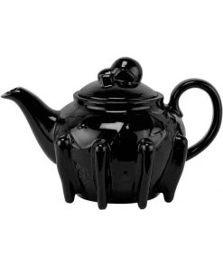 New In Killstar Arachnid Spider Teapot Black