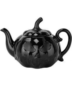 New In Killstar Jack O'Lantern Teapot Black