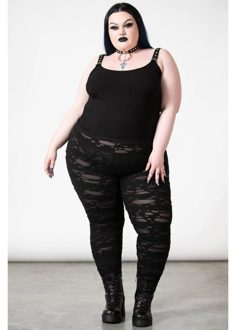 New In Killstar Deserter Leggings Black