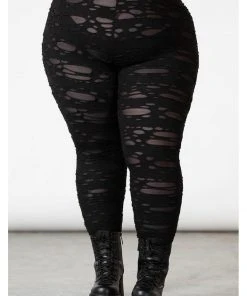 New In Killstar Deserter Leggings Black