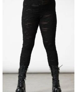 New In Killstar Deserter Leggings Black