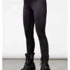 Killstar Hardcore Pentagram Leggings Black New In
