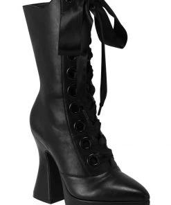 New In Killstar After Dark Boots Black