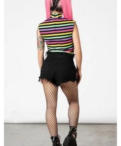 Killstar Rainbow Warrior Top Multi