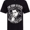 King Kerosin Mens Cash T-Shirt Black