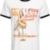 King Kerosin Mens Playbunny T-Shirt White