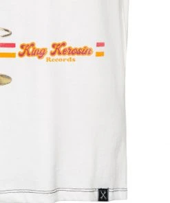 King Kerosin Mens Playbunny T-Shirt White