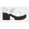 Koi Footwear Tira Candy Dreams Rainbow 60's Mary Janes Pumps Multicolour New In