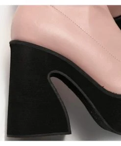 New In Koi Footwear Dolly Cloud Sweetheart 60's Boots Pink