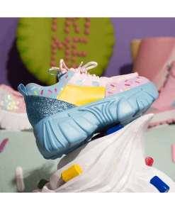 New In Koi Footwear Fizz Wizz Bubble Gum Sneakers Multi