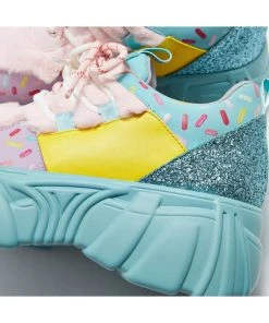 New In Koi Footwear Fizz Wizz Bubble Gum Sneakers Multi