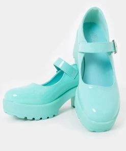 Koi Footwear Tira Patent 60's Mary Janes Mint New In