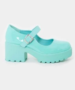 Koi Footwear Tira Patent 60's Mary Janes Mint New In