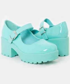 Koi Footwear Tira Patent 60's Mary Janes Mint New In