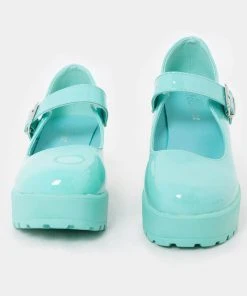 Koi Footwear Tira Patent 60's Mary Janes Mint New In