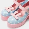 Koi Footwear Tira Little Bo Bunny Mary Janes Pumps Blue