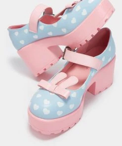 Koi Footwear Tira Little Bo Bunny Mary Janes Pumps Blue
