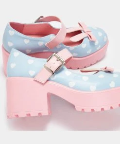 Koi Footwear Tira Little Bo Bunny Mary Janes Pumps Blue