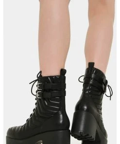 Koi Footwear Takla Padded Boots Black