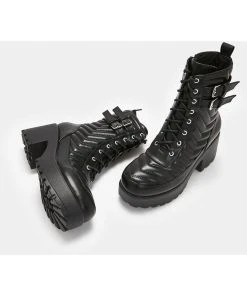 Koi Footwear Takla Padded Boots Black