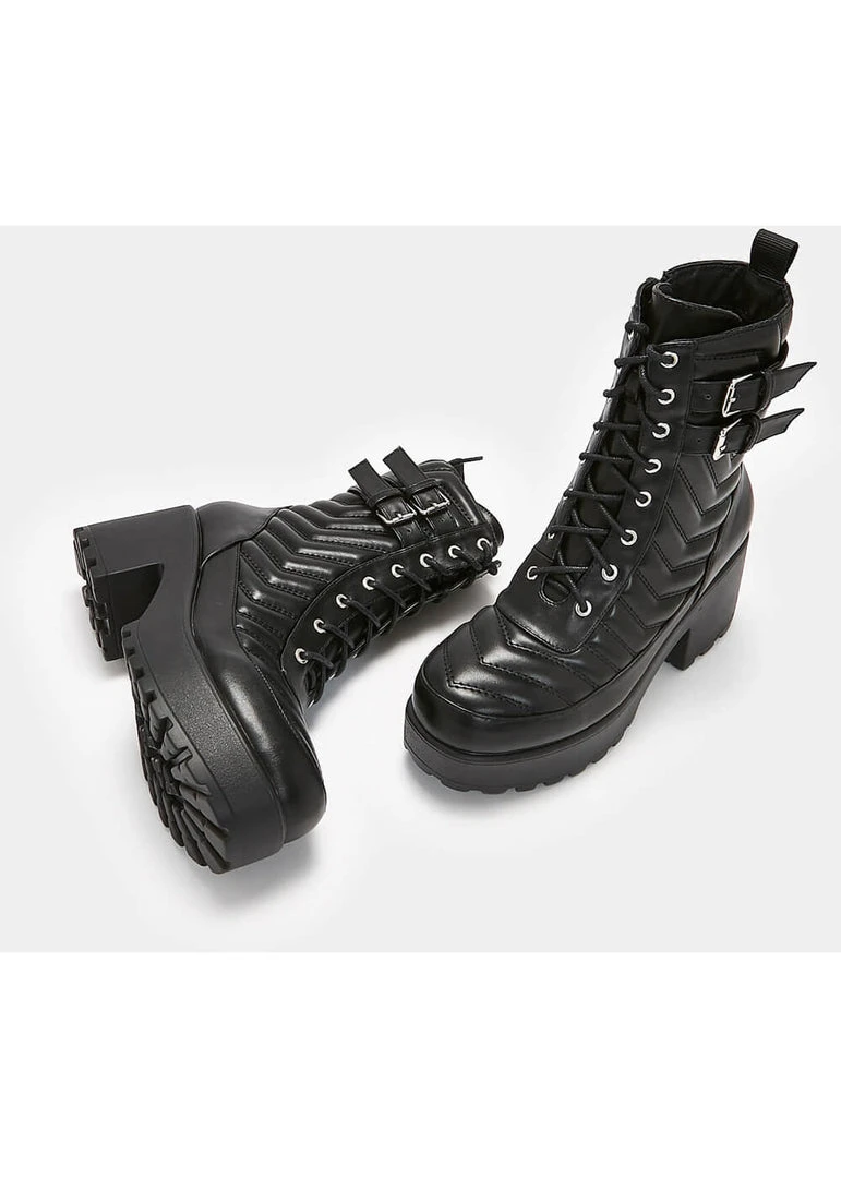 Koi Footwear Takla Padded Boots Black