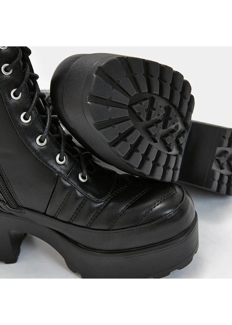 Koi Footwear Takla Padded Boots Black