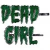 Kreepsville Dead Girl Text Set Haarslides Green New In